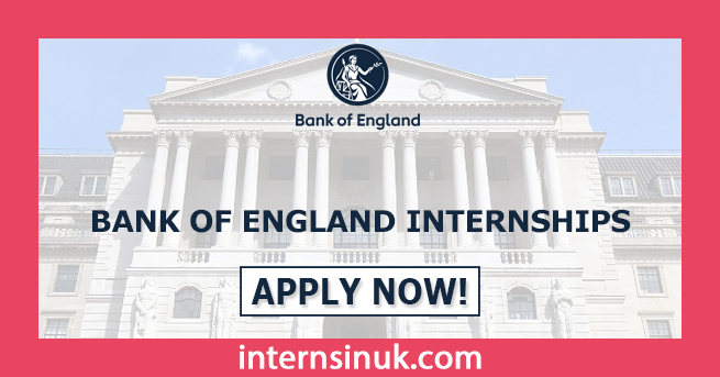 Bank of England Internship