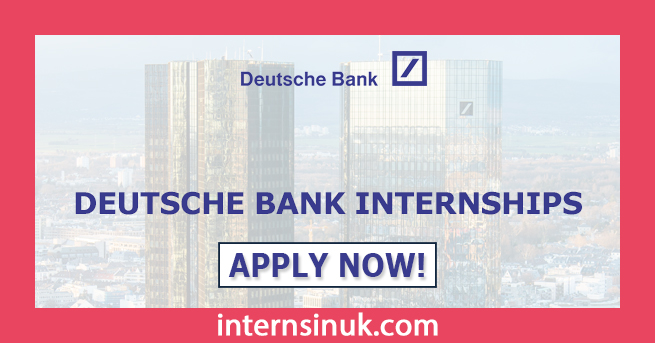 Deutsche Bank Internship