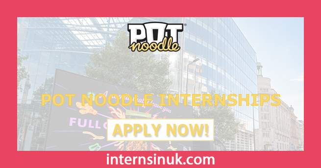 Pot Noodle Internship