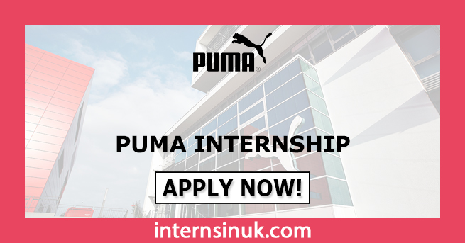 Puma Internship Program Latest Opportunities