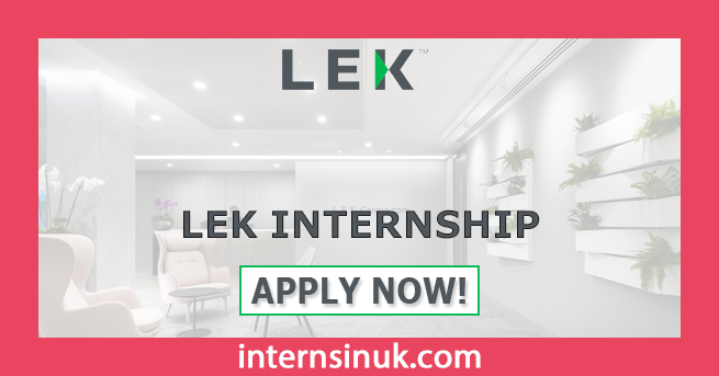 LEK Internship